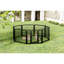 24" Portable Dog Playpen, Lightweight Exercise Pen For Puppies/Small Animals