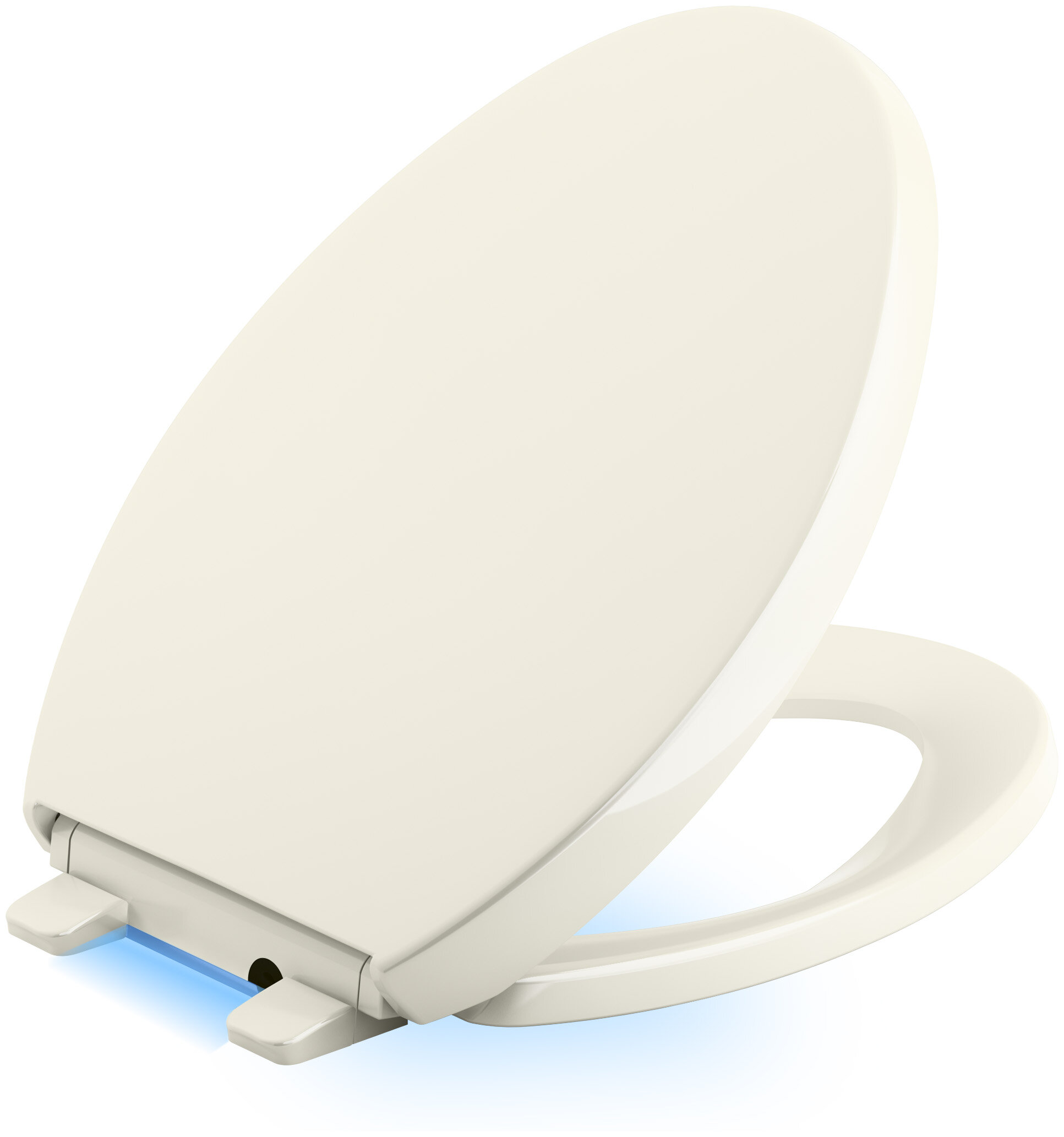 Kohler Transitions Nightlight Readylatch Quiet-Close Elongated Toilet Seat