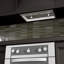 34" 700 CFM Ducted Insert Range Hood in Brushed Stainless Steel