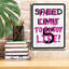 «Epic Graffiti» «Graffiti Sign 4» par Alonzo Saunders, art mural sur toile, 12 po x 16 po-117539991