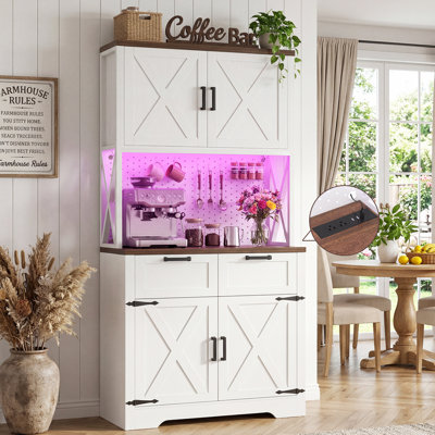  71" Tall Kitchen Pantry Cabinet