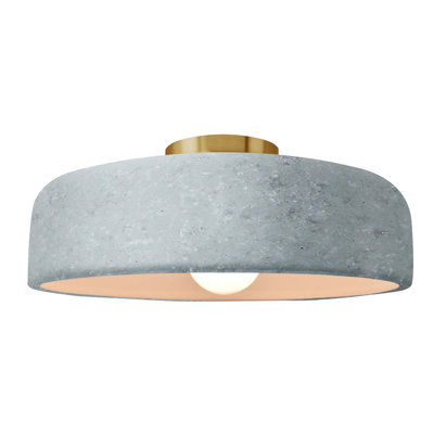 Radiance Ceramic Semi Flush Mount