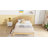 Queen Size Boho Solid Wood Platform Bed with Rattan Headboard, Coastal Bedroom Furniture-288126041-275185604-288126044