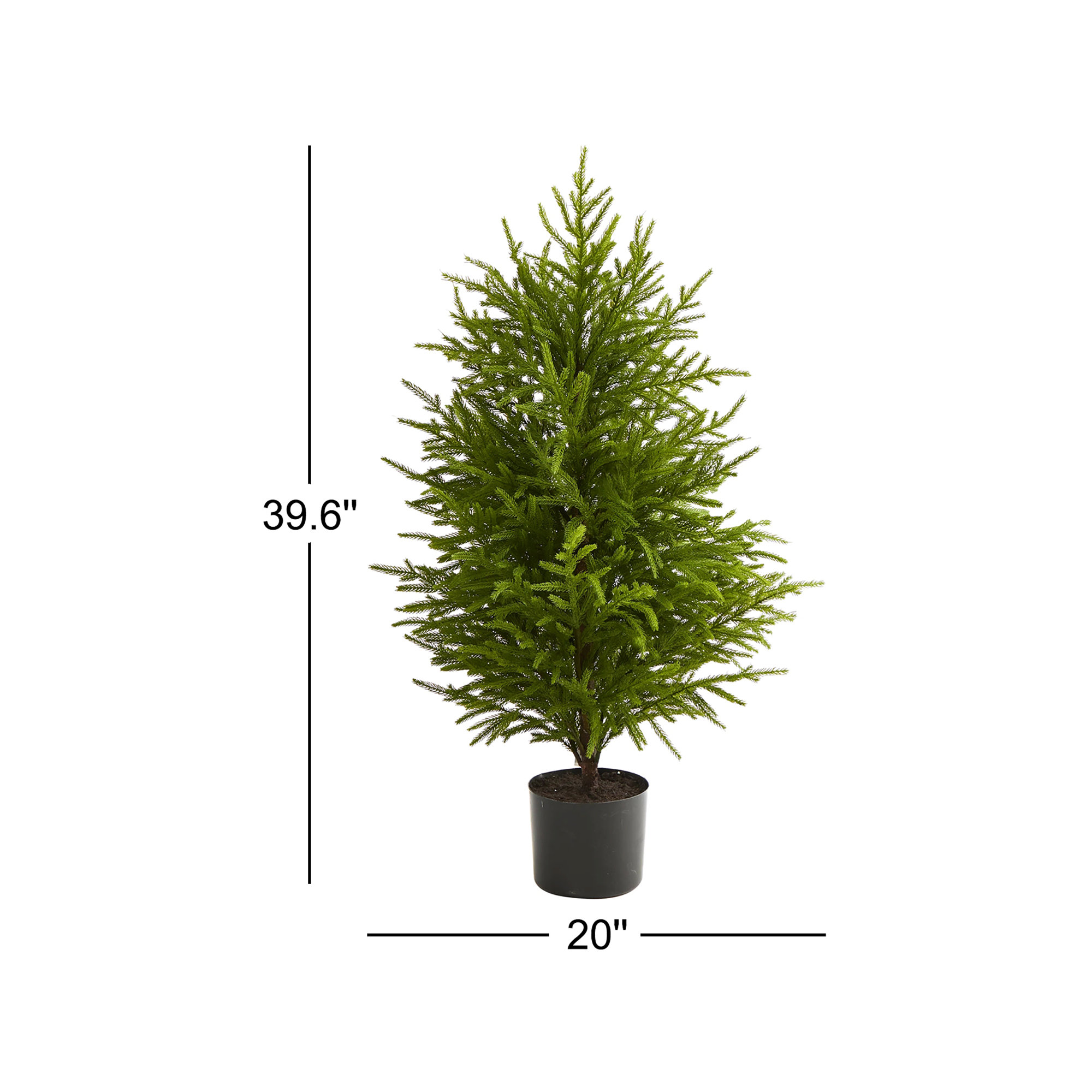 Artificial Pine Christmas Tree, 3' H