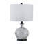 Lampe de table en verre