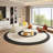 ins wind arc sofa coffee table combination