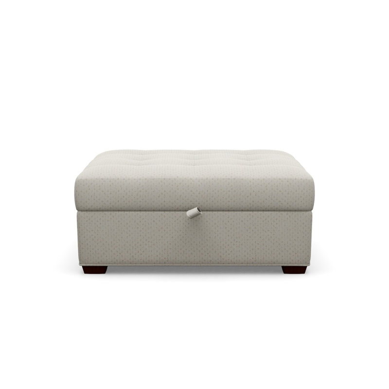 Baxter Square Ottoman, Sierra, Macrame 090620
