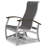 Askar Swivel Powder Coated Aluminum Outdoor Lounge Chair-20102253-20102237-20102234