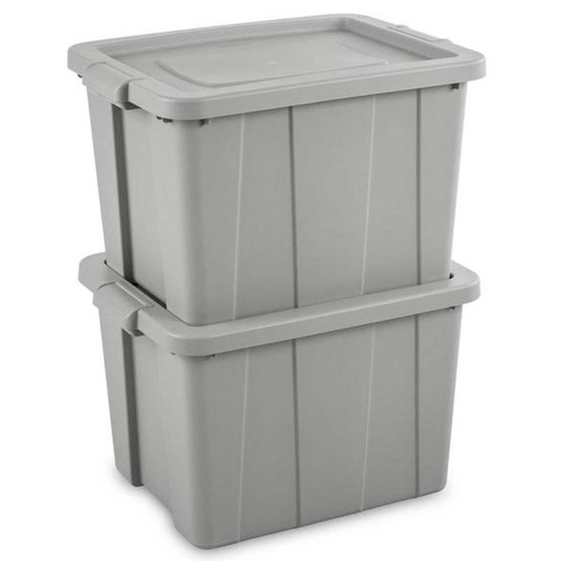 Plastic Storage Tote Container Bin with Lid