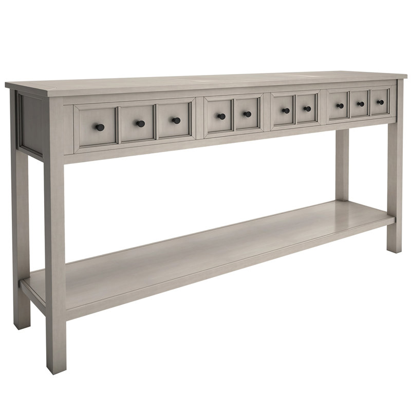 Console Rustic, Gray Wash