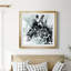 Girafe - peinture encadrée-909316379-909316378