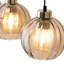 Bagnall 3 - Light Stainless Steel Kitchen Island Pendant-1400277769