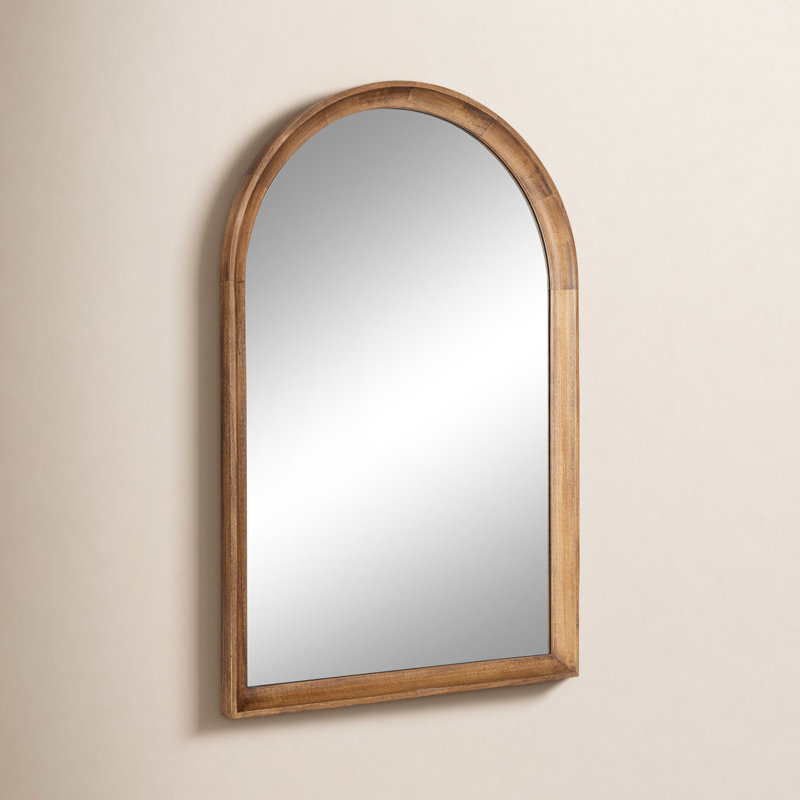 Branwell Wood Mirror, Rustic Brown, 36" x 24"