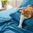 Bedsure Polyester Microfiber Sheet Set Hotel Luxury Sheets, Easy Care Cooling Bed Sheet Set 84GSM(101" x 107") GentleSoft™️-111074225-111074232