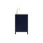 Meuble-lavabo simple 42 po avec plateau en marbre Hines-2128195551