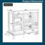 Meuble-lavabo sur pied 36 po avec lavabo en céramique-2130141030