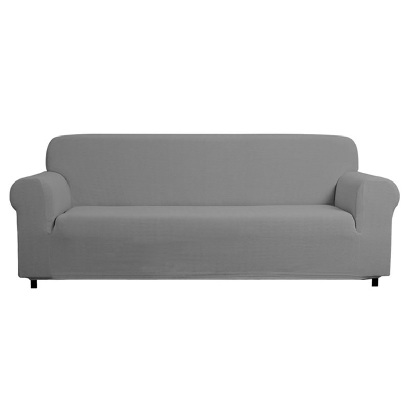 Housse pour canapé à coussins carrés/rectangulaires, Gris