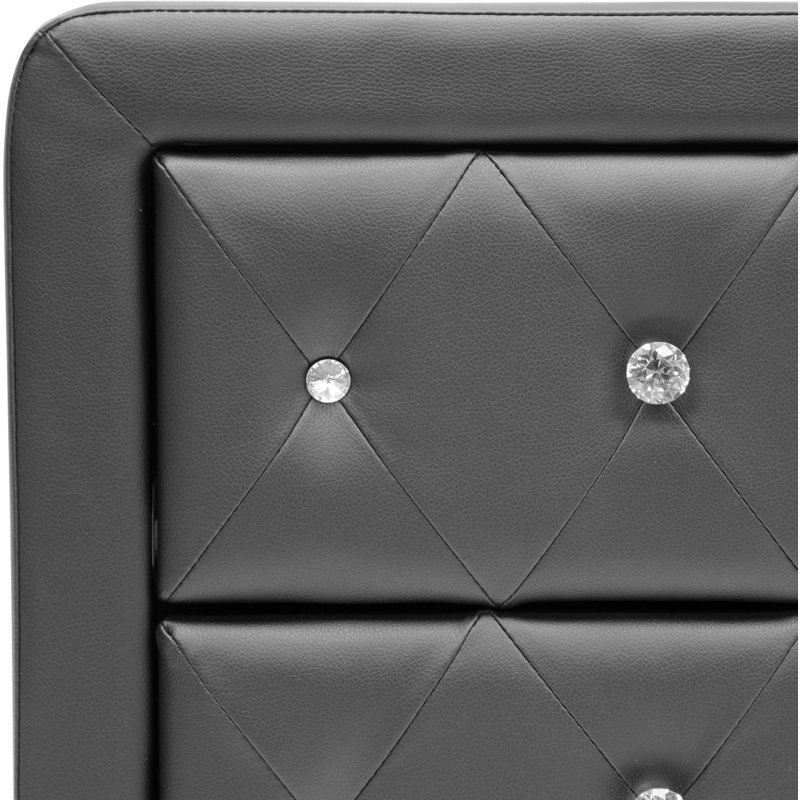 Soft Padded Modern Bedside Table