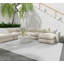Highview Hand Woven Polyester Striped Area Rug in Gray-944408593-971596486