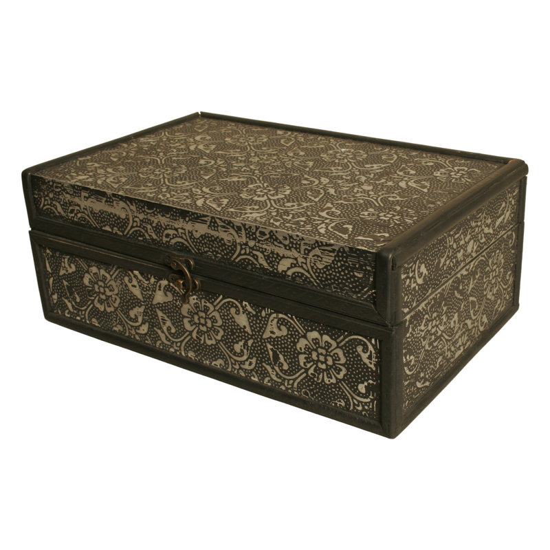 Boîte en métal / bois