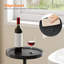 Table de bout ronde en bambou-910123405