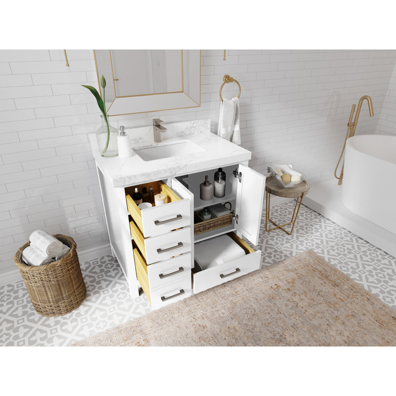 Ensemble de meuble-lavabo simple 36 po Malibu