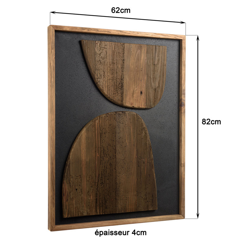 Frostburg Wall Décor, Black/Brown