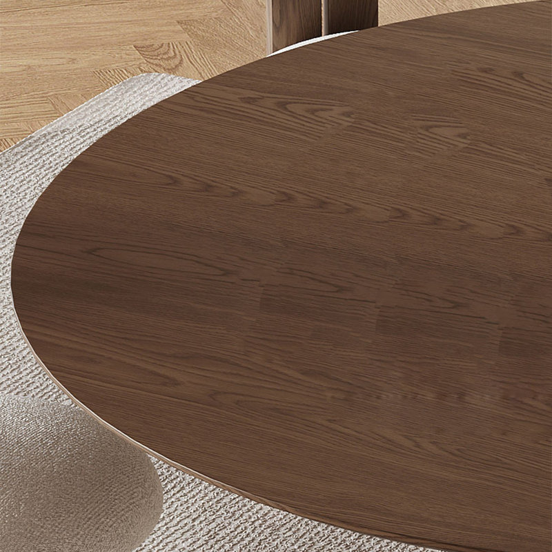 Tonyu Ash Round Solid Wood Dining Table, 29.5"H x 47.2"L x 47.2"W