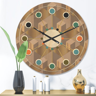 Solid Wood Wall Clock