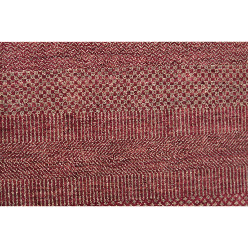 Wool Striped Area Rug