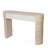 Wooden Console Table With Two Hidden Drawers