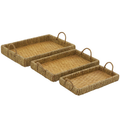 Samos Bamboo Tray - Set of 3