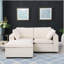 68.5 Loveseat Sofa With Ottoman Modular Sectional Love Seat Couch Small L Shaped Upholstered Couch