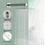 Système de douche thermostatique Système de douche complet avec valve brute-94375016