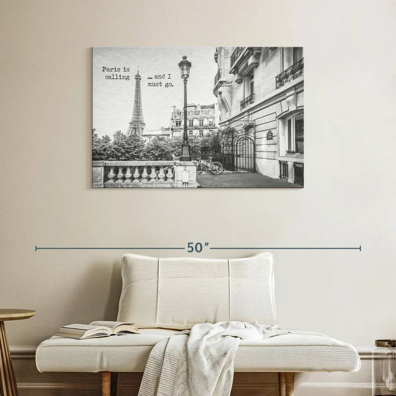 Rorry Paris Is Calling, 26" H x 39" W