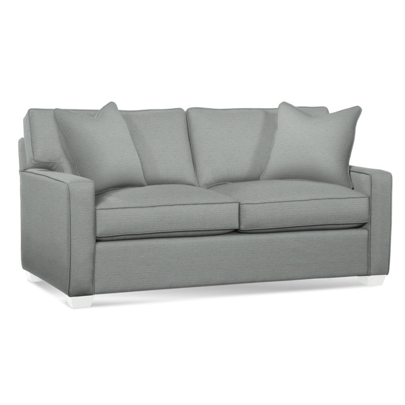 Gramercy Park Sofa, Frost White, Gray Sugar Performance; 0863-84