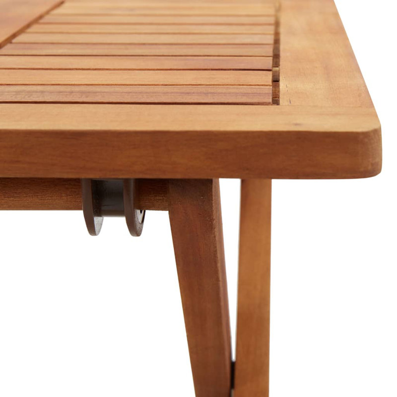 Table basse pliante en bois Binion