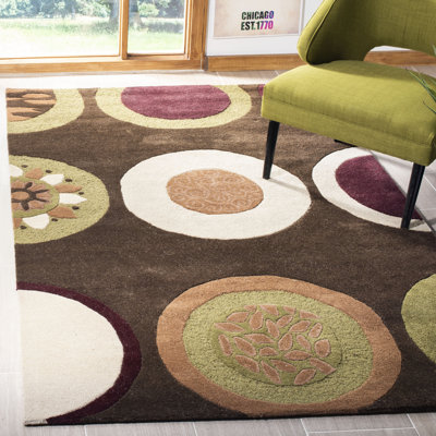 Soho Hand Tufted Wool Geometric Rug