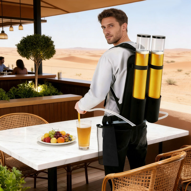 Annagail 200 oz. Distributeur de boissons double