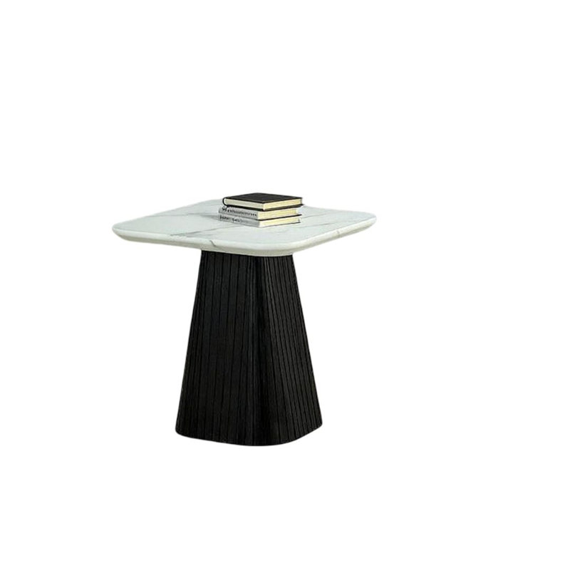 Contemporary Style Square End Table