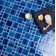 Swimming Pool Series Glass Mosaic Tile