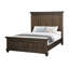Lit brun en acacia Gianinna-75408151
