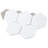 Metro Super 4" Hex Matte White 10" x 11-1/2" Porcelain Mosaic Floor and Wall Tile