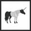 «Save the Unicorns», reproduction encadrée-23169181