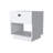 White 1-Drawer Nightstand-1981755675