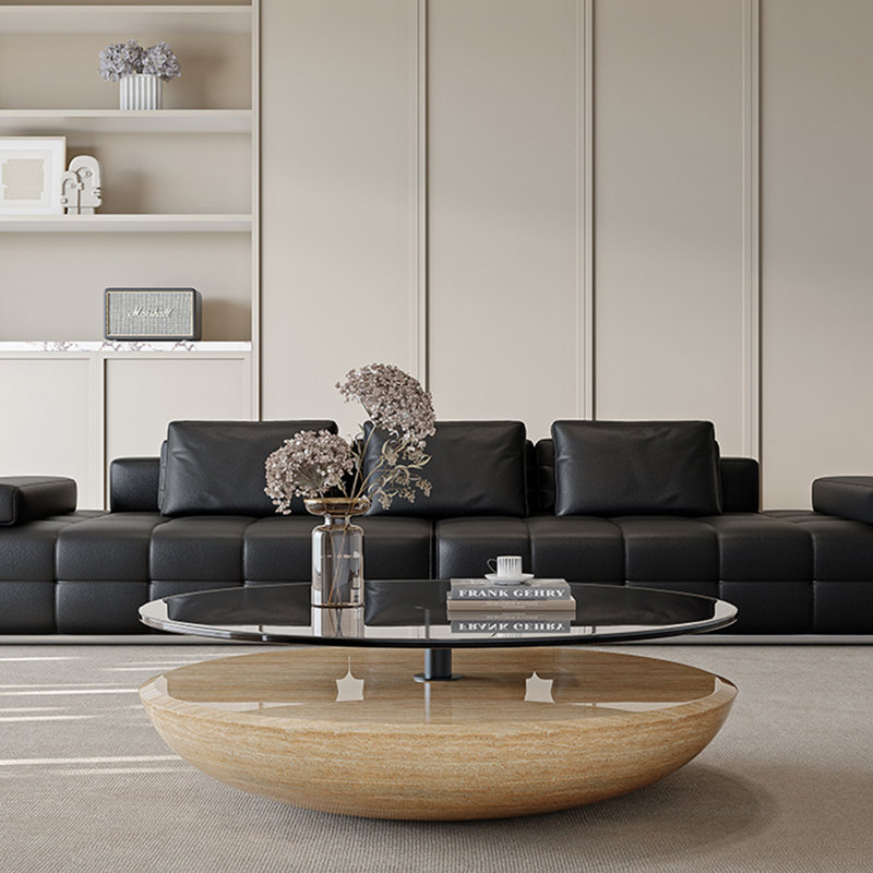 Table basse flottante de style italien