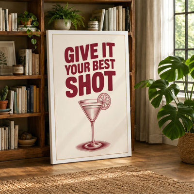 Best Shot Vintage - Wrapped Canvas