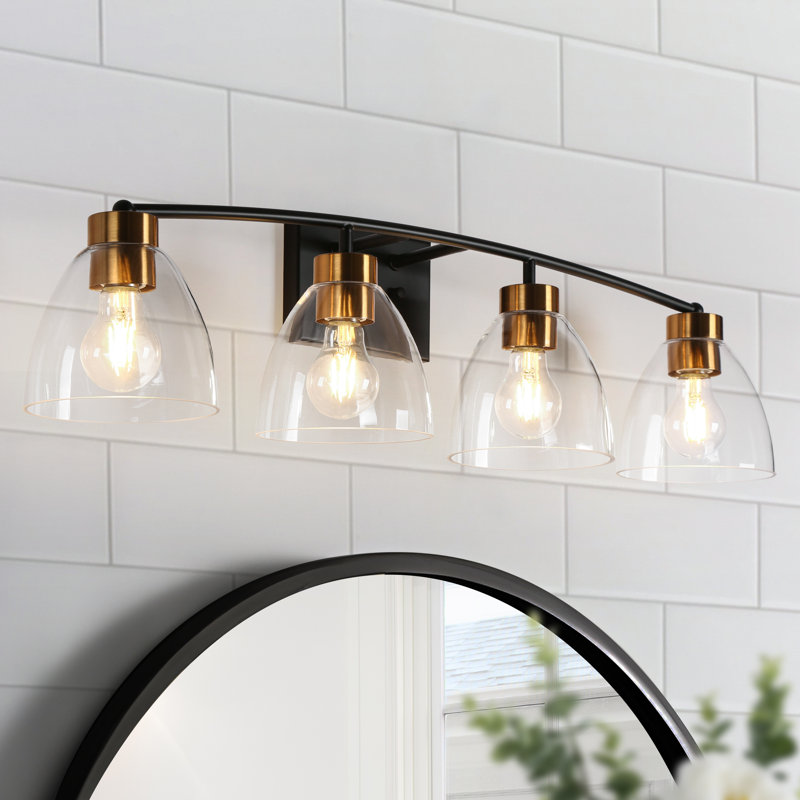 Éclairage pour salle de bain 4 lumières Bergeson
