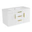 Meuble-lavabo de 36 pouces avec lavabo en résine-873900273