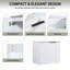 Meuble-lavabo simple avec plateau en céramique Cuahutemoc-1397272944